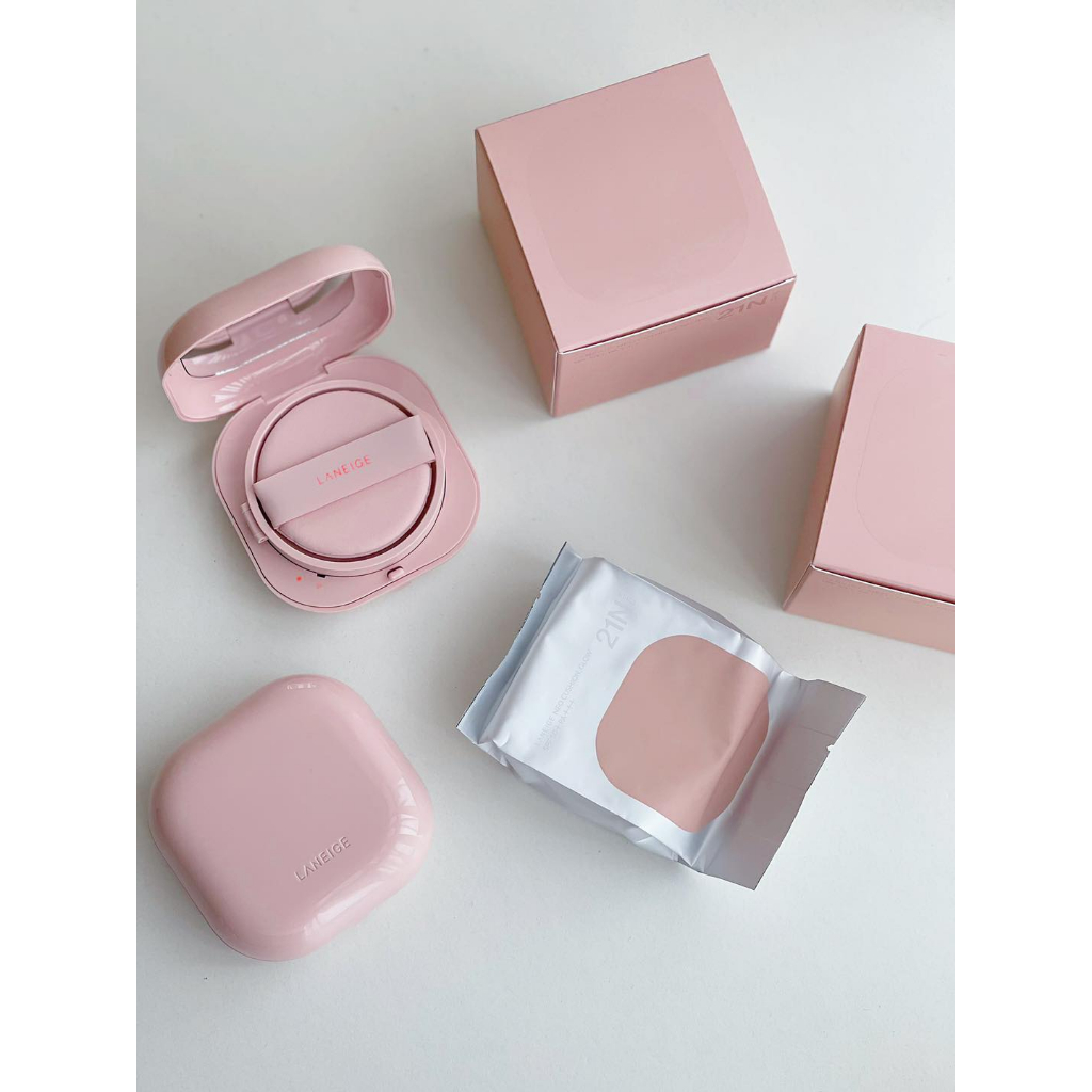Phấn Nước Cho Lớp Nền Căng Bóng Tự Nhiên 24H Laneige Neo Cushion Glow 15g tặng kèm lõi phụ