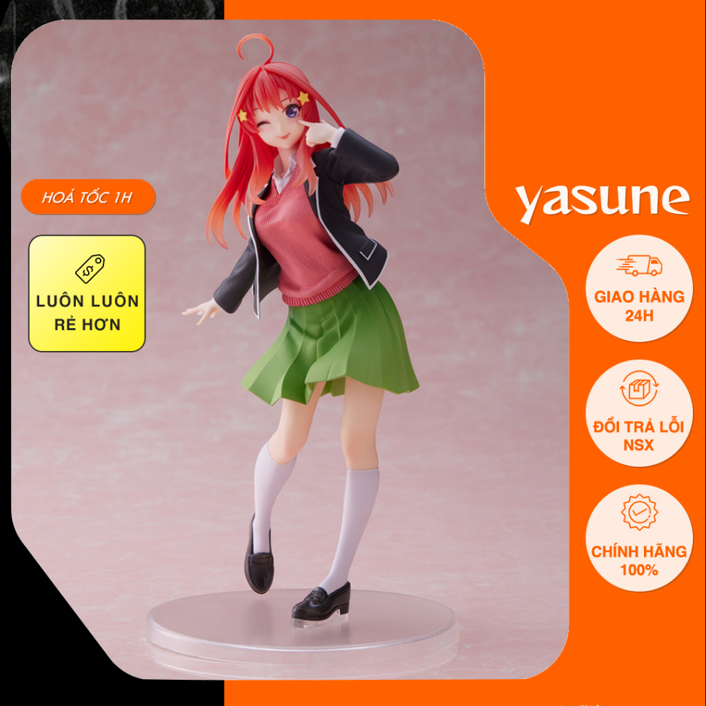 Gotoubun no Hanayome ∬ - Nakano Itsuki - Coreful Figure - Seifuku ver., Renewal (Taito) Figure anime chính hãng nhật bản