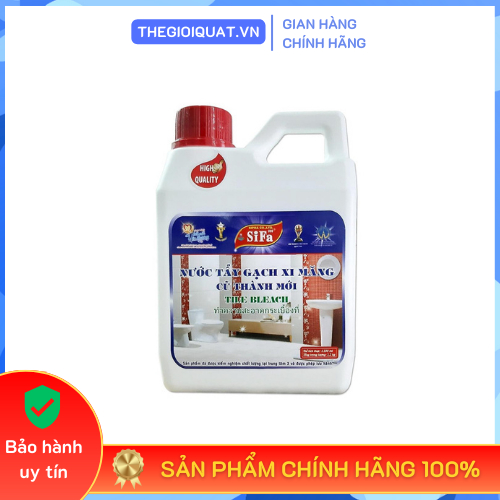 Nước tẩy xi măng Sifa dung tích 1100ml tẩy cặn bẩn nền gạch, vệ sinh nhà cửa cao cấp - Hàng chính hãng