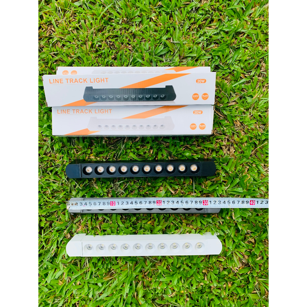 Đèn Rọi Thanh Ngang Gắn Vào Thanh Ray 10W 20W Mẫu BASIC Siêu Sáng Decor Quán Cafe, Shop Quần Áo Thời Trang, Văn Phòng