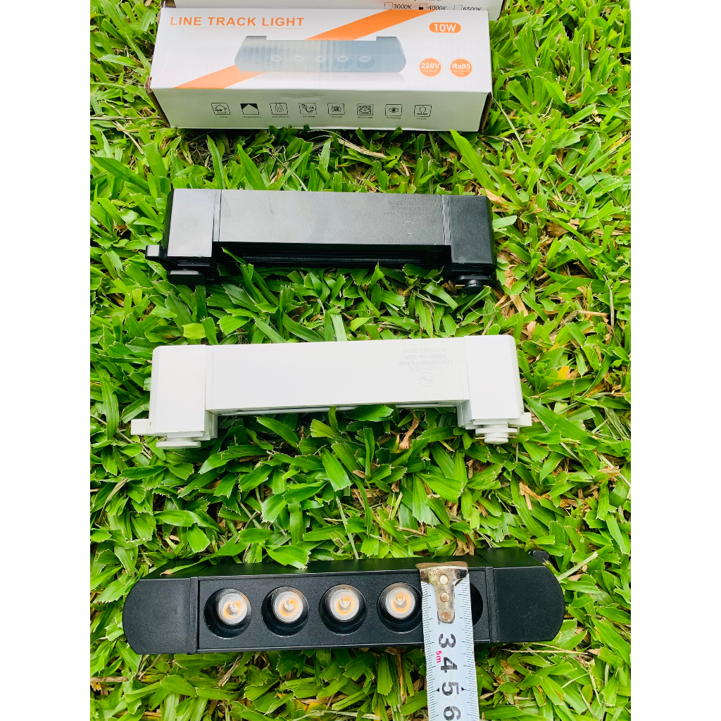 Đèn Rọi Thanh Ngang Gắn Vào Thanh Ray 10W 20W Mẫu BASIC Siêu Sáng Decor Quán Cafe, Shop Quần Áo Thời Trang, Văn Phòng