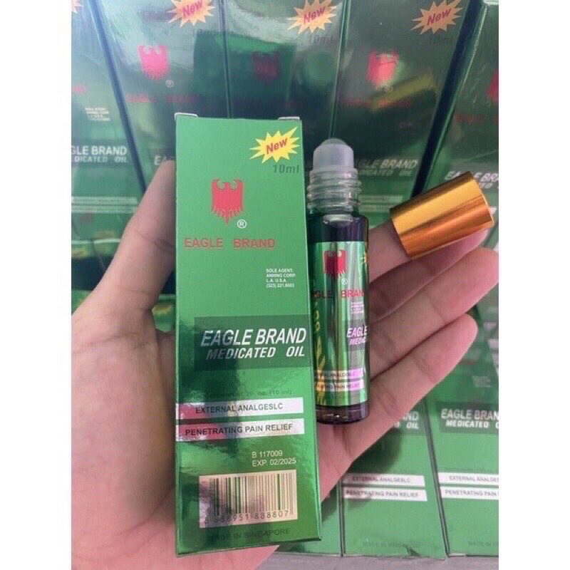 Dầu gió lăn singapo mua 1 tặng 1