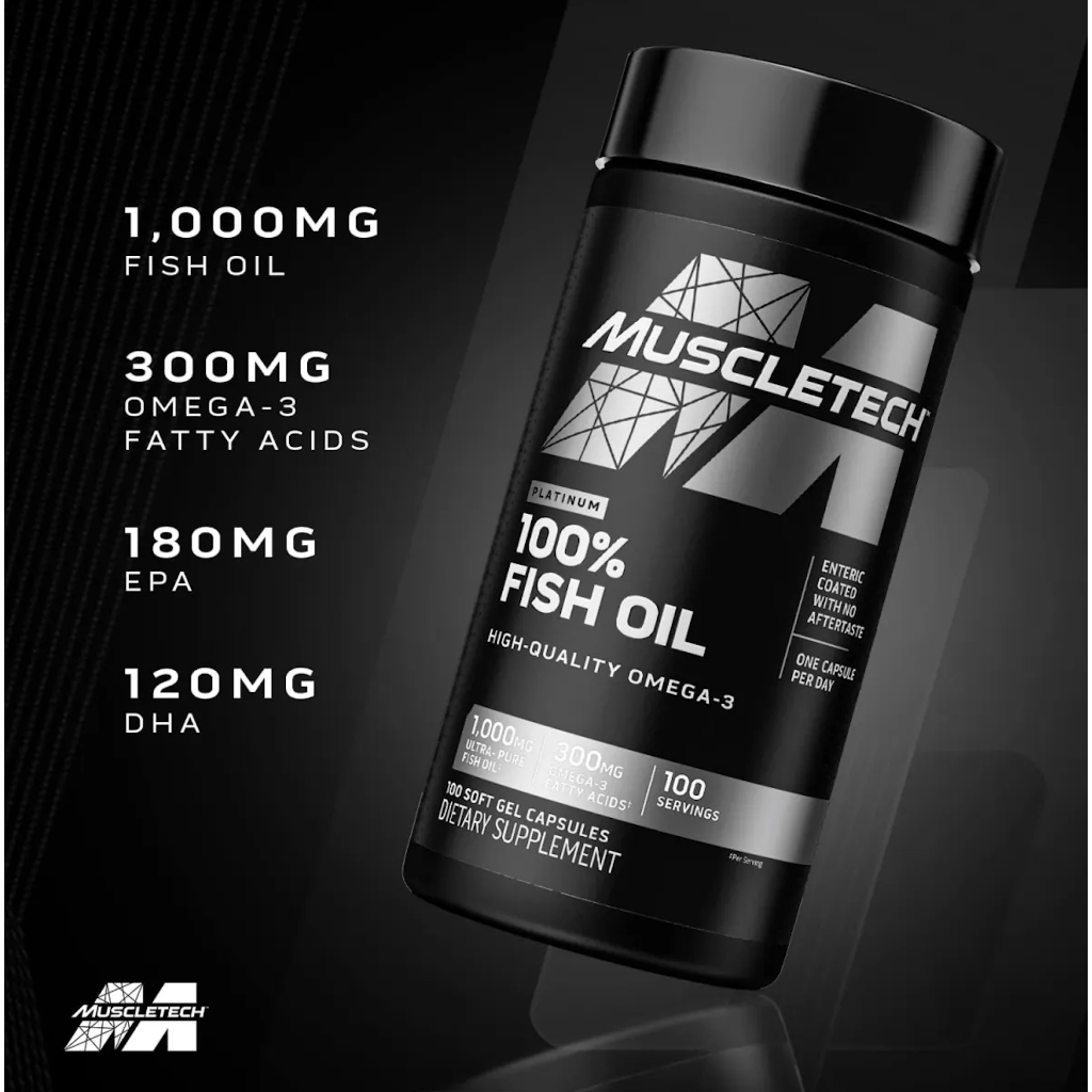 Viên uống bổ sung Platinum Fish Oil  - WHEYSHOP VN