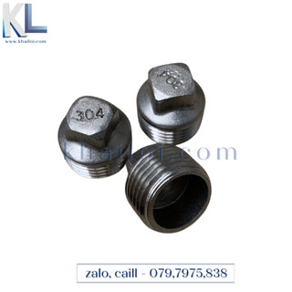 Bít ren ngoài inox 304-bít ren inox- nút bịt ren ngoài