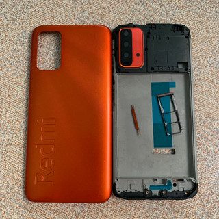 bộ vỏ redmi 9T -xiaomi (gồm kính cam .sườn,lưng,phím)
