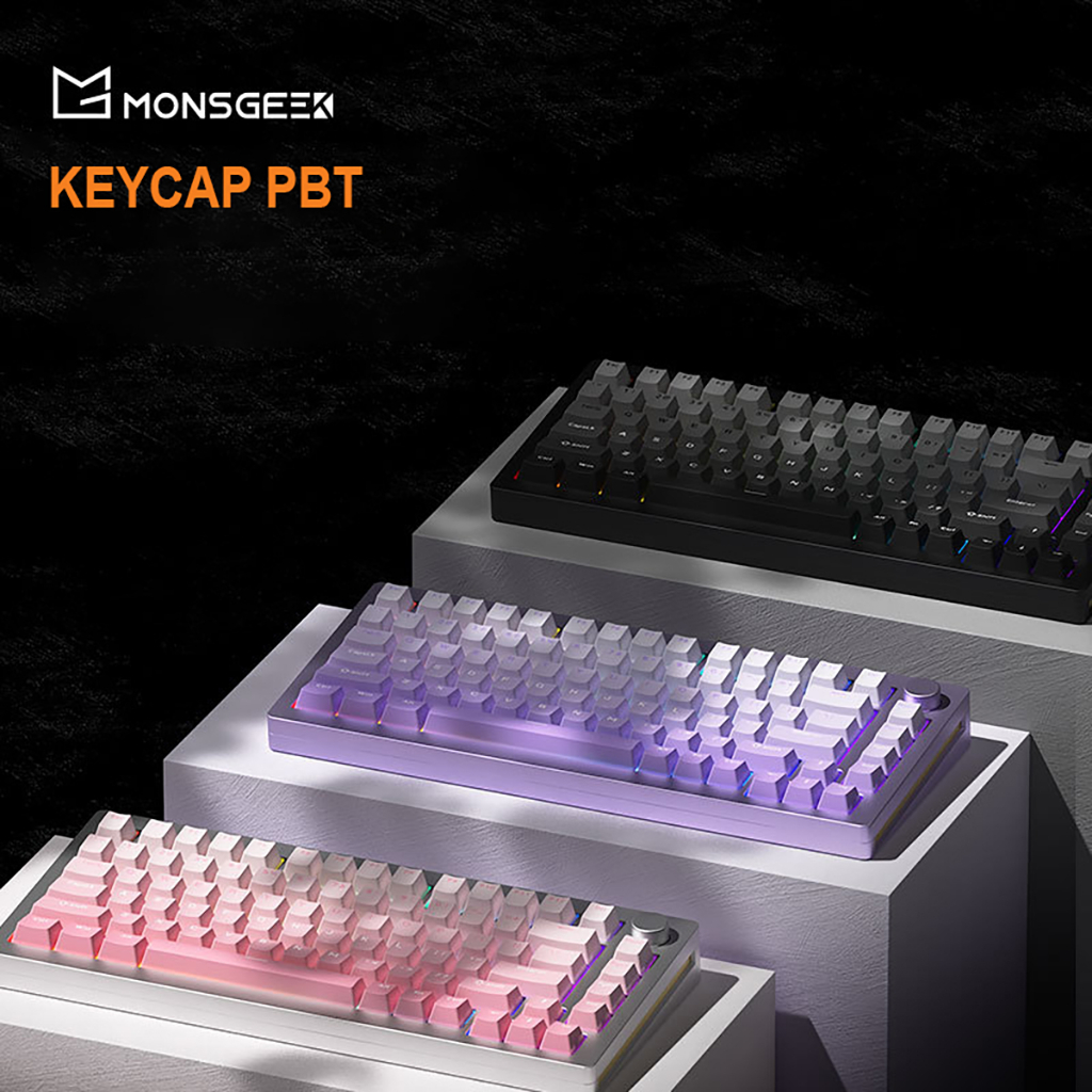 BÀN PHÍM CƠ Monsgeek M1W RGB Mạch xuôi 3 Mode