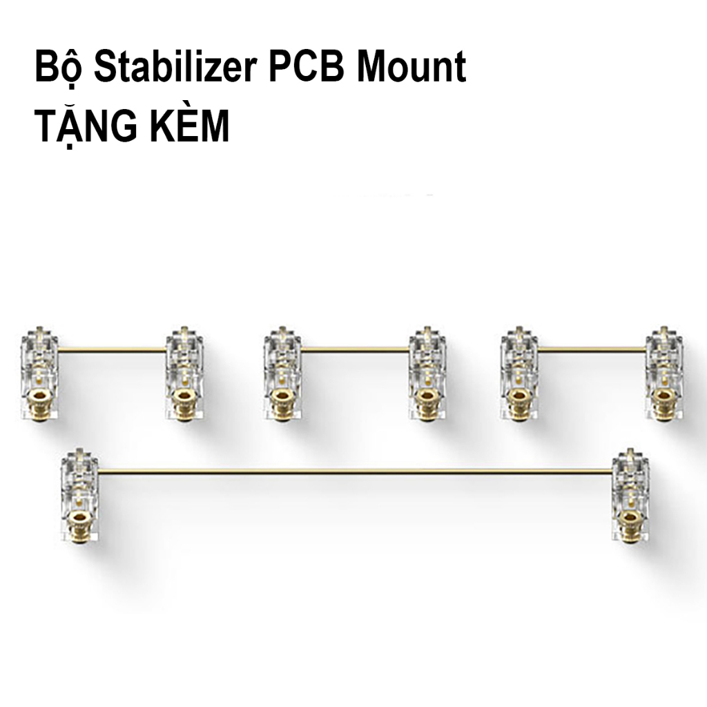 BÀN PHÍM CƠ Monsgeek M1W RGB Mạch xuôi 3 Mode