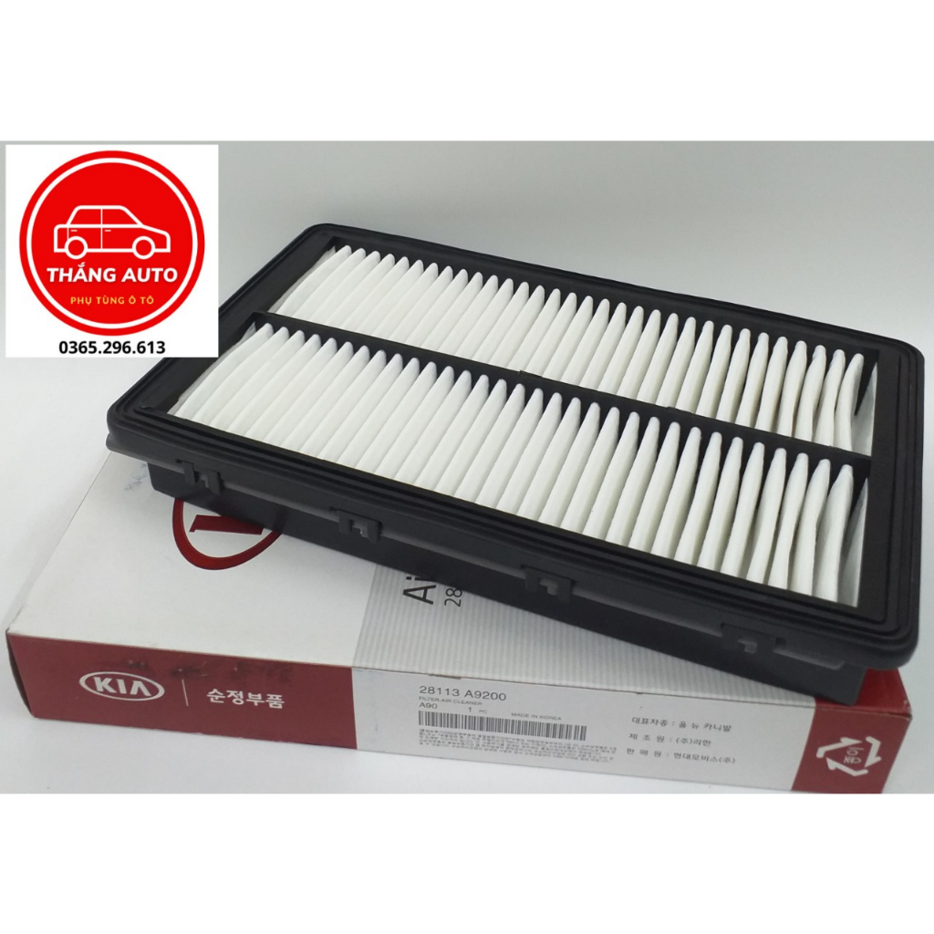 Lọc gió động cơ Kia Sedona  2.2 , Hyundai Santafe 2.2  , sorento  Mã: 28113A9200