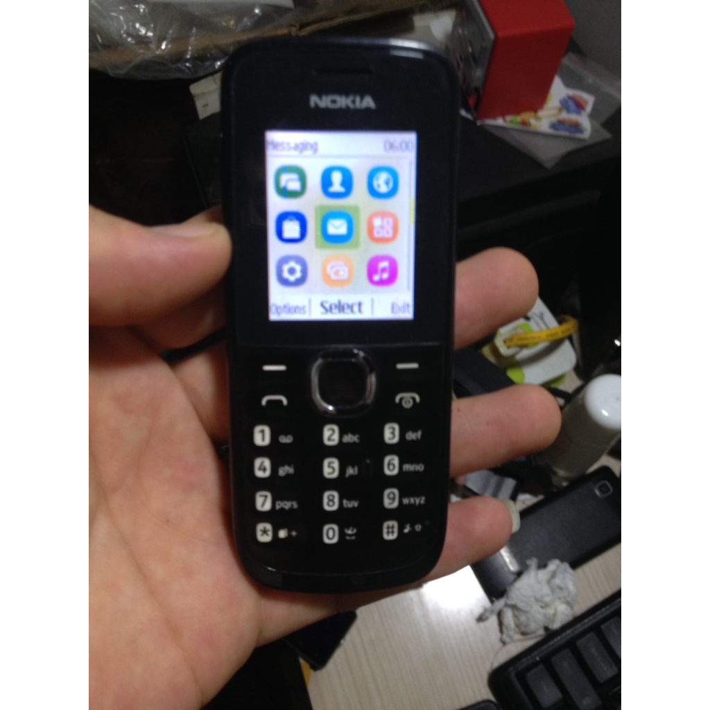 Xác NOKIA 110 trùng imei, màn sọc, sjm sóng căng, mất rung, mất loa, phím bấm ăn, vỏ còn đẹp, không bin