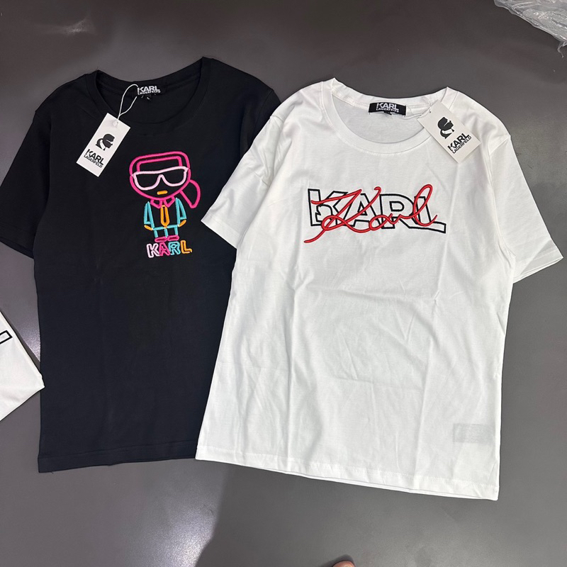 ÁO PHÔNG KARL LOGO THÊU
