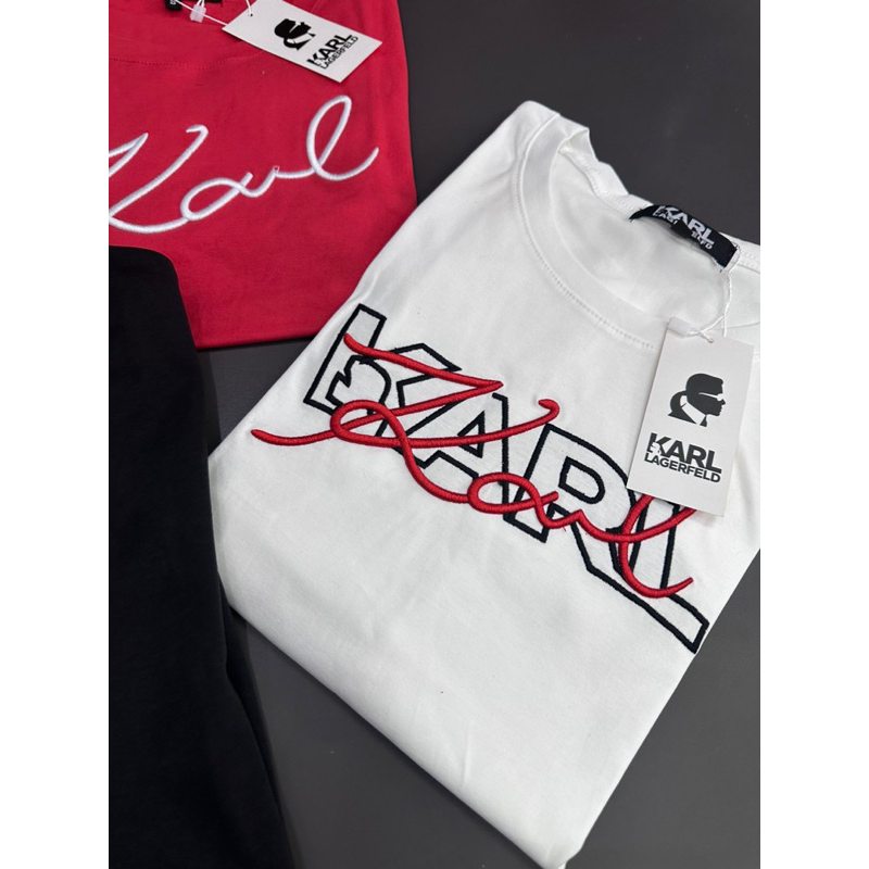 ÁO PHÔNG KARL LOGO THÊU