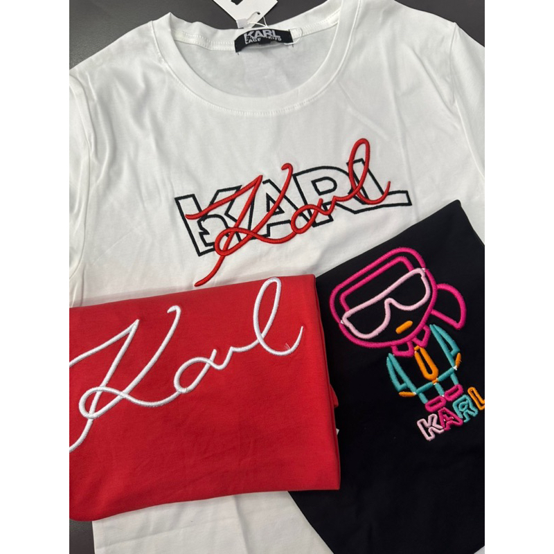 ÁO PHÔNG KARL LOGO THÊU