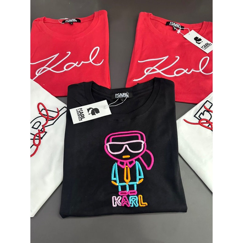 ÁO PHÔNG KARL LOGO THÊU