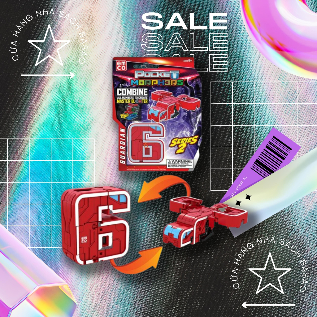 Đồ chơi lắp ráp robot đại chiến hình số EMCO series 2