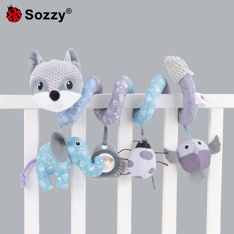 Đồ chơi treo xoắn ốc, đồ chơi treo cũi, đồ chơi treo xe đẩy Sozzy