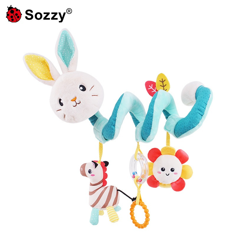 Đồ chơi treo xoắn ốc, đồ chơi treo cũi, đồ chơi treo xe đẩy Sozzy