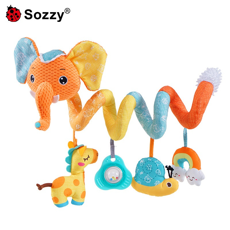Đồ chơi treo xoắn ốc, đồ chơi treo cũi, đồ chơi treo xe đẩy Sozzy