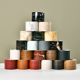 Combo Cuộn 5m decal dán viền tường, trang trí nhà cửa decor keo sẵn (cao 10cm)