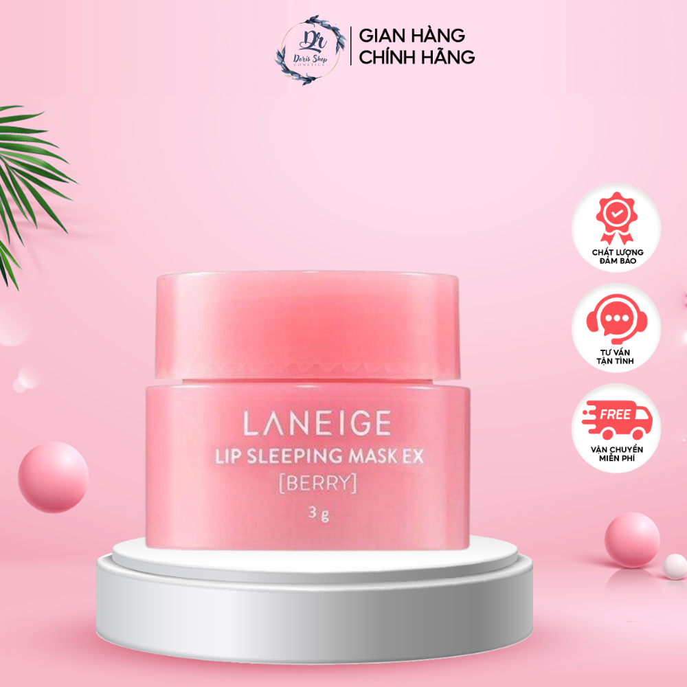 Mặt Nạ Ngủ Cho Môi - Mặt Laneige Lip Sleeping Mask 3g/15G
