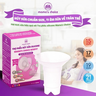 Trợ phễu hạ size silicone;phễu giảm size chính hãng mama's choice newfit