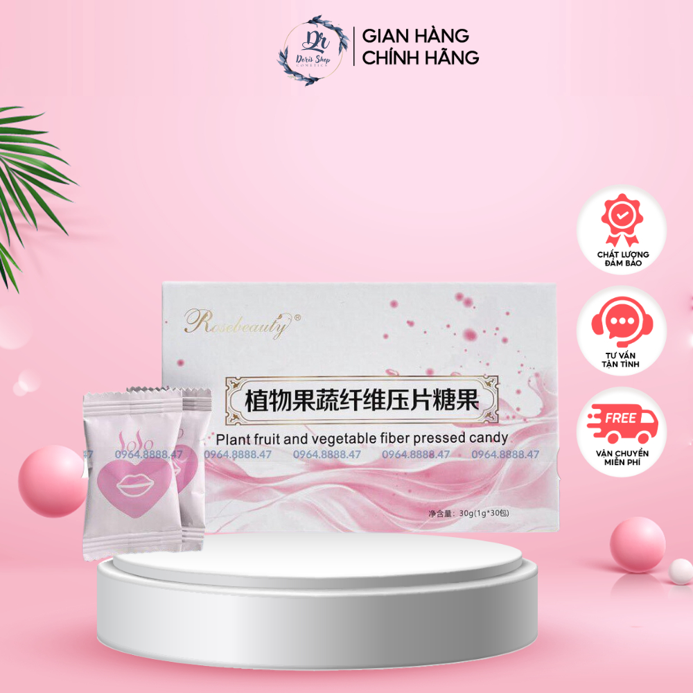 KẸO SOSO THẢI MỠ Detox, Nhuận Tràng, Thanh Lọc Cơ Thể, Giảm Táo Bón