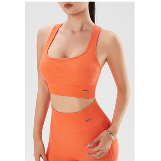 Set Bộ Đồ Tập Yoga GYM Dệt Kim Naqi S-510 Quần Lưng Cao Nhún Mông Áo Có Sẵn Mút Lót Mỏng