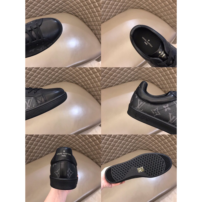 Giày thể thao/Sneaker nam cao cấp da thật mẫu mới LV LouisVuitton