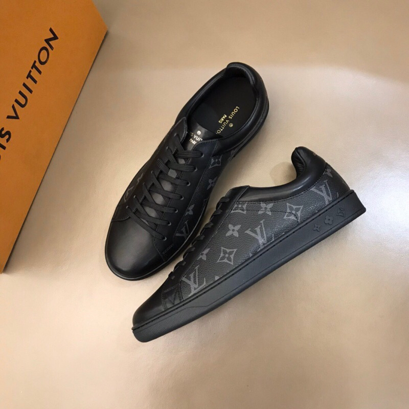 Giày thể thao/Sneaker nam cao cấp da thật mẫu mới LV LouisVuitton