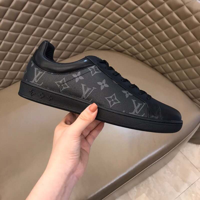 Giày thể thao/Sneaker nam cao cấp da thật mẫu mới LV LouisVuitton