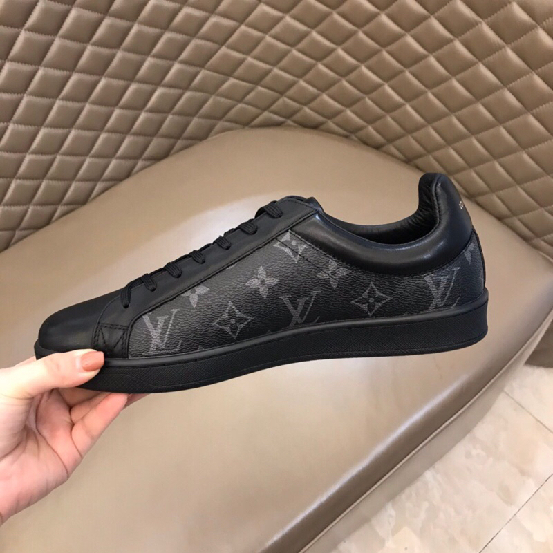 Giày thể thao/Sneaker nam cao cấp da thật mẫu mới LV LouisVuitton