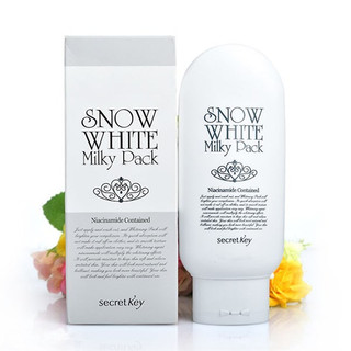 Kem dưỡng body Secret Key Snow White Milky Pack 200g trắng sáng da