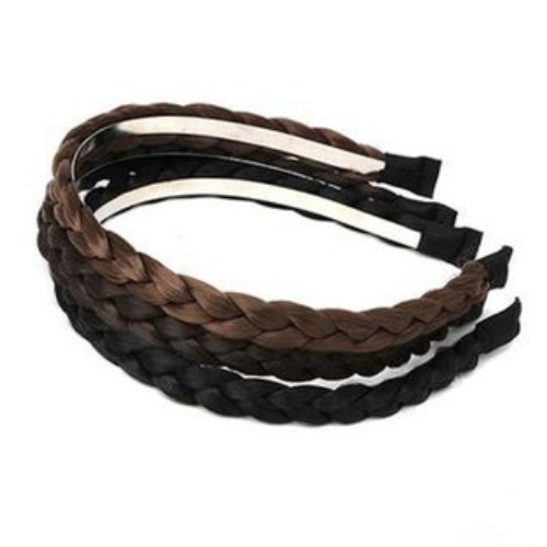 Cài tóc kiểu tóc giả thắt bím thời trang