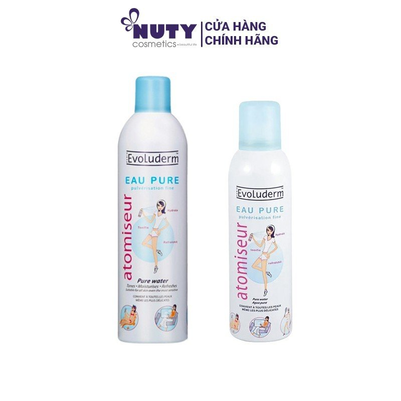 Xịt Khoáng Evoluderm Pure Water Spray (400ml)