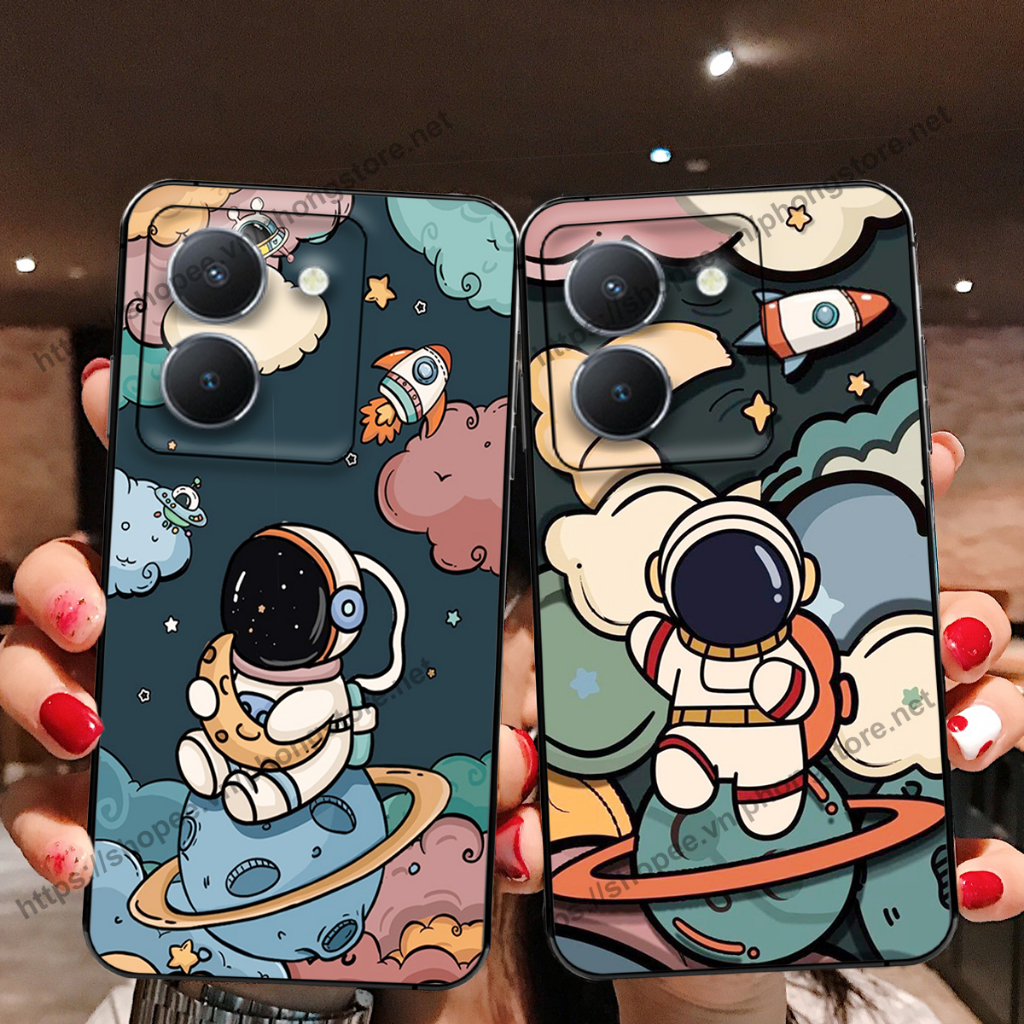 Ốp lưng Vivo Y36 / Vivo Y78 / VIVO Y78 5G vũ trụ phi hành gia cực hot siêu cute-rẻ-bền