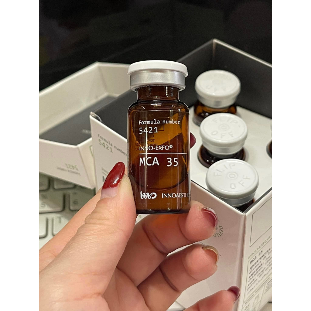 INNOAESTHETICS, Tinh chất peel MCA 35  da giảm nếp nhăn trẻ hóa da - 5ml/ lọ