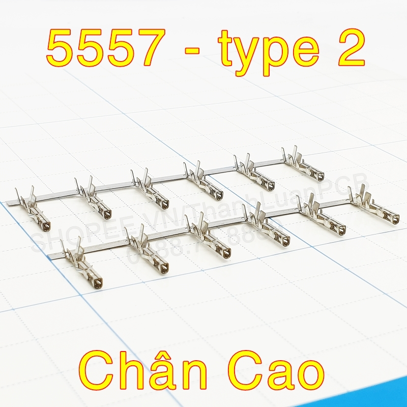 100 Đầu cos 5557 5559 dùng cho nguồn máy tính