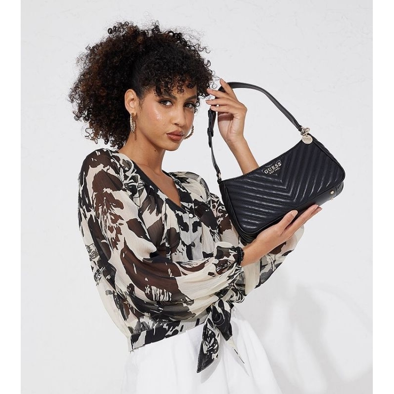 TÚI GUESS KEILLAH QUILTED SHOULDER BAG