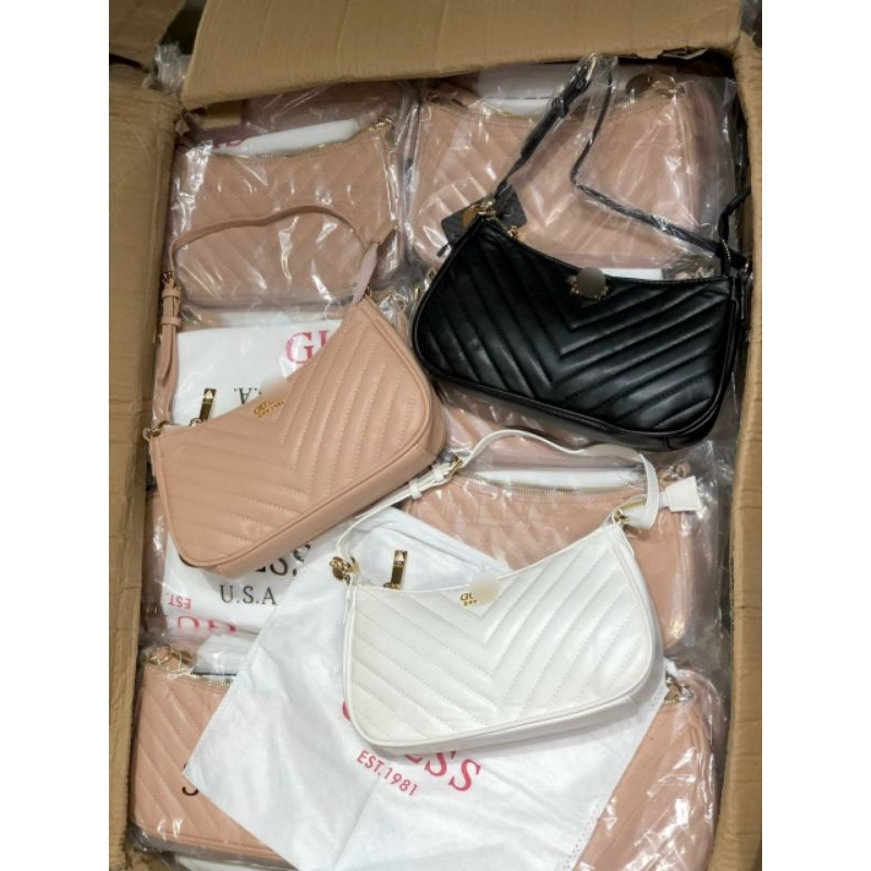 TÚI GUESS KEILLAH QUILTED SHOULDER BAG