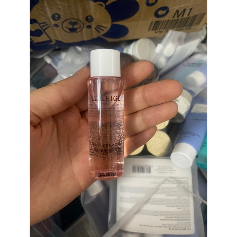 (Mini 25ml) Nước Tẩy Trang Dành Cho Mắt Môi Laneige Lip & Eye Remover Waterproof