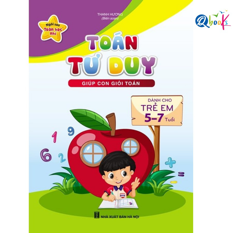 Sách - Toán Tư Duy Cho Trẻ 5-7 Tuổi