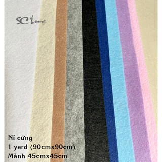 Vải nỉ cứng