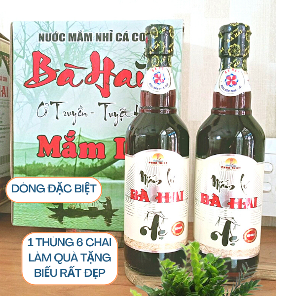 Nước mắm lú phan thiết chai thủy tinh 500ml - HCM