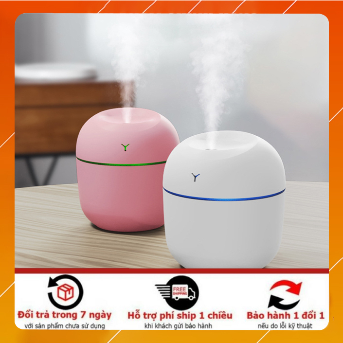 Máy Xông Tinh Dầu Mini Phun Sương Khuếch Tán Tinh Dầu Tỏa Hương Thơm Dùng Cho Phòng Ngủ Xe Hơi Khử Khuẩn Đuổi Muỗi