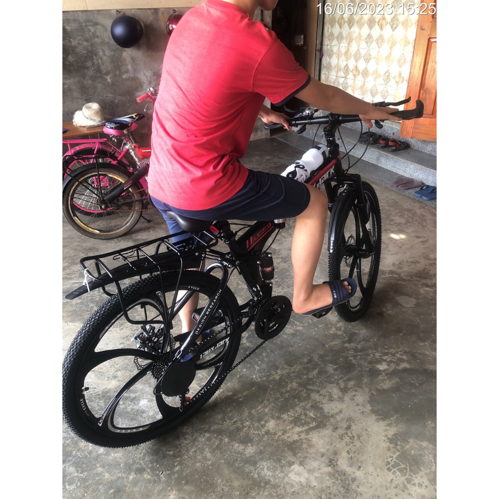 Gacbaga, yên sau xe đạp thể thao