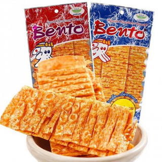 Combo snack mực Bento Thái Lan, đồ ăn vặt Thái Lan (gói nhỏ ~5g)