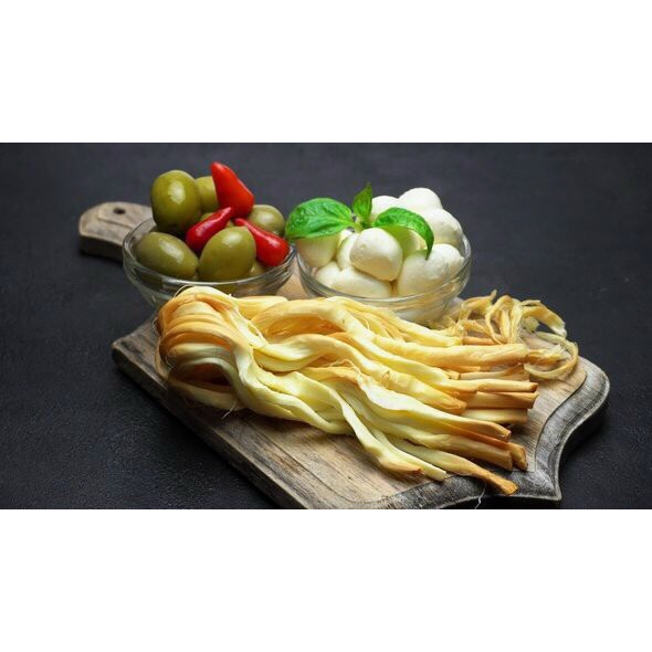 Phô mai dây Nga hun khói Solse 100g , phomai kéo sợi sữa bò
