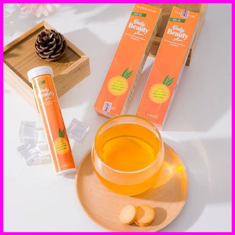 Viên sủi body slim beauty hộp 20 viên