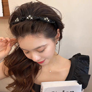 Cài tóc đen đính ngọc đá, sao đá
