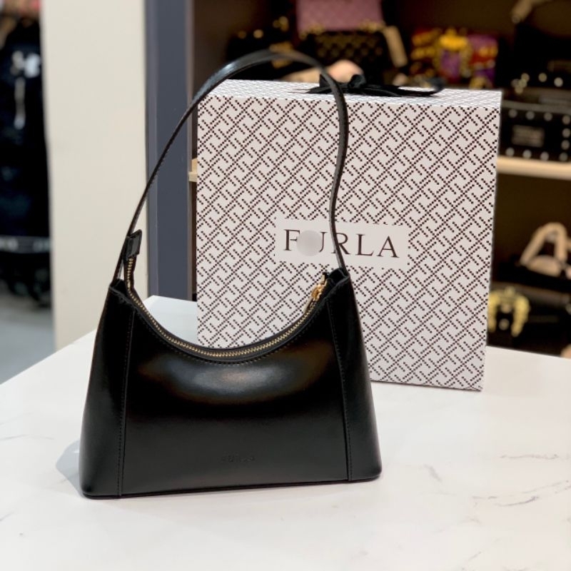 TÚI FURLA DIAMANTE KẸP NÁCH da bóng