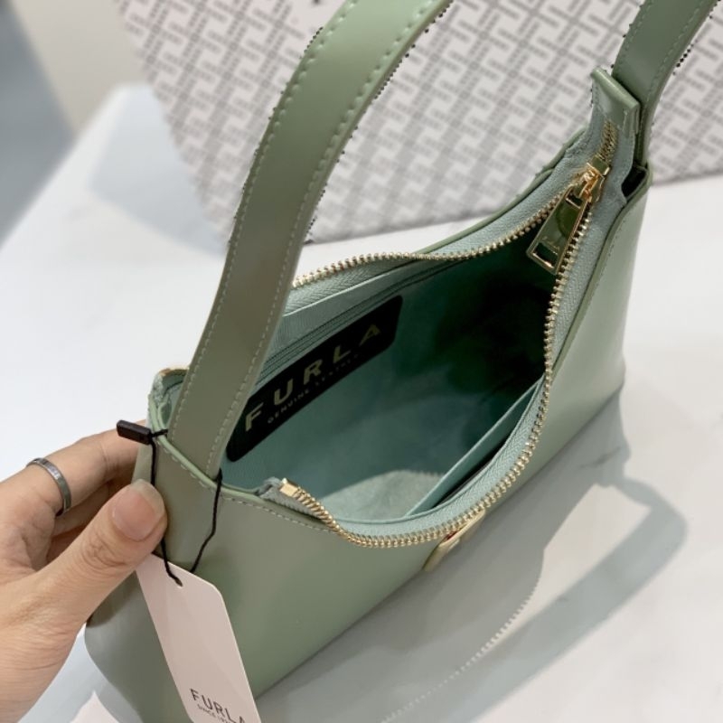 TÚI FURLA DIAMANTE KẸP NÁCH da bóng